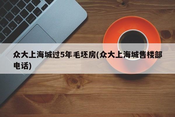 众大上海城过5年毛坯房(众大上海城售楼部电话)